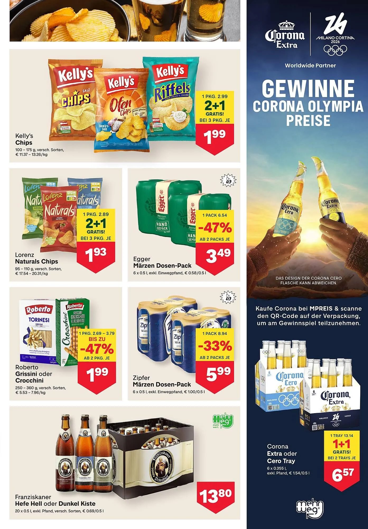 MPreis Flugblatt von 5. Februar bis 11. Februar 2026 - Flugblätt seite  13