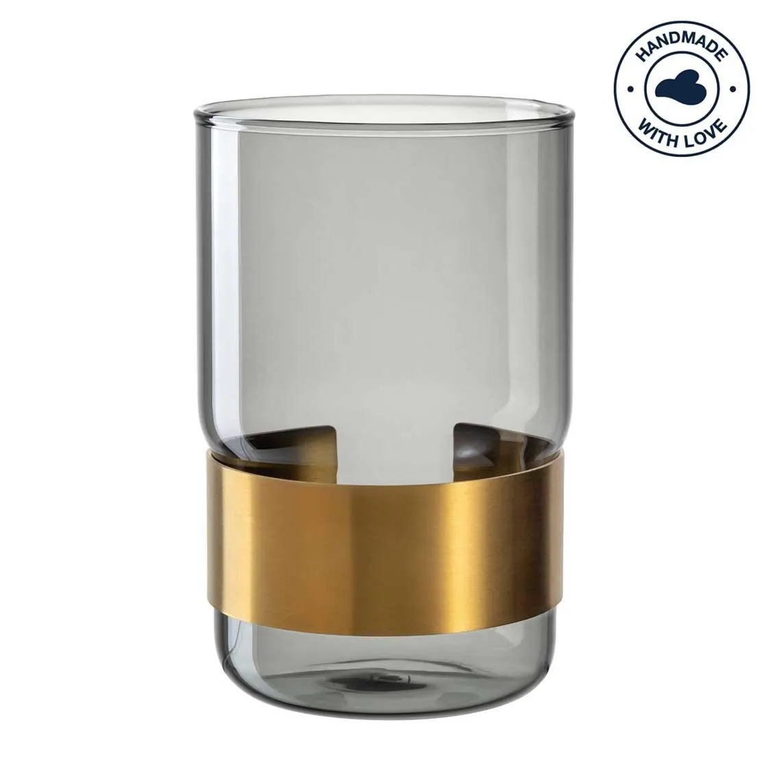 Vase SILENZIO 15 cm grau