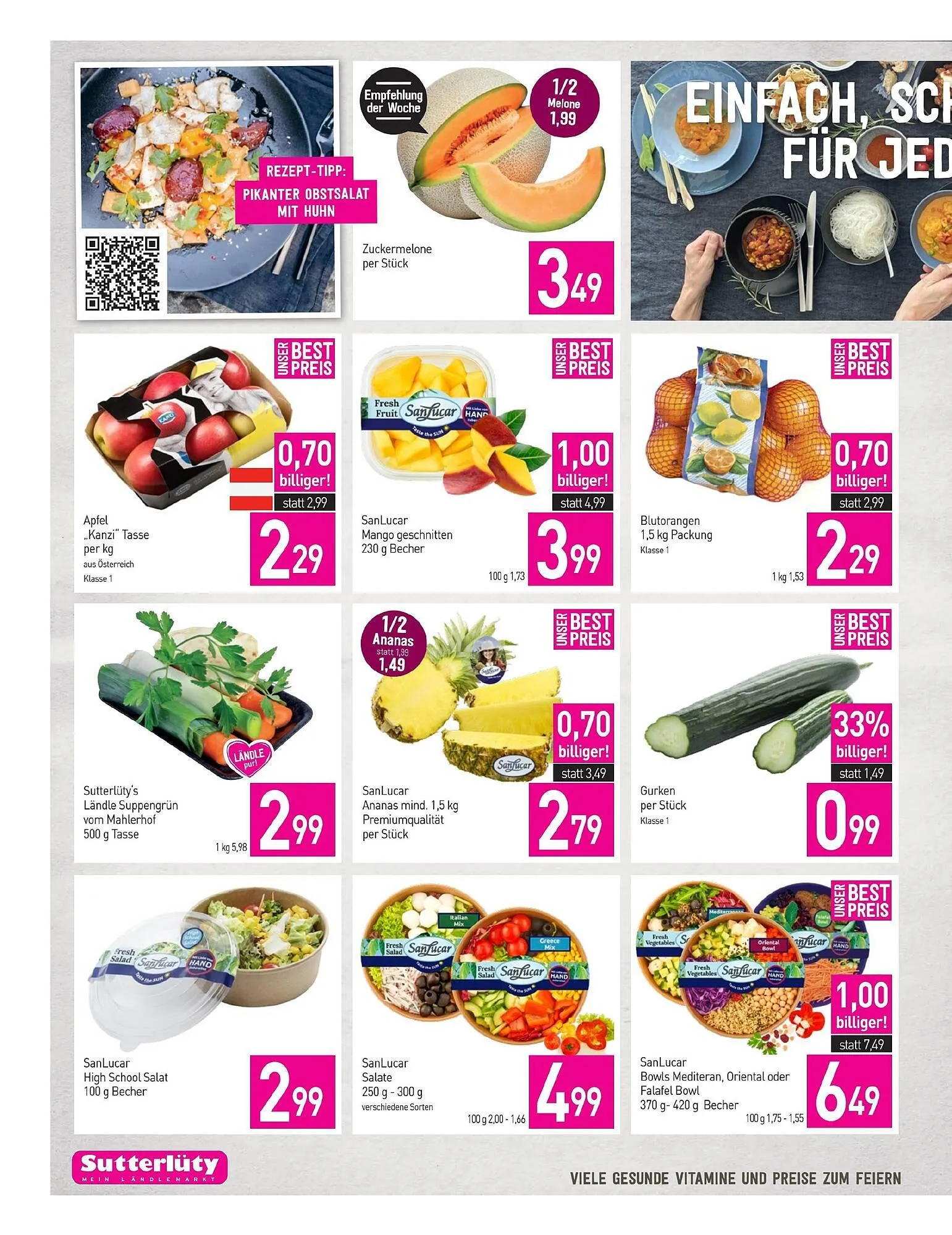 Sutterlüty Flugblatt von 16. Jänner bis 22. Jänner 2025 - Flugblätt seite 10