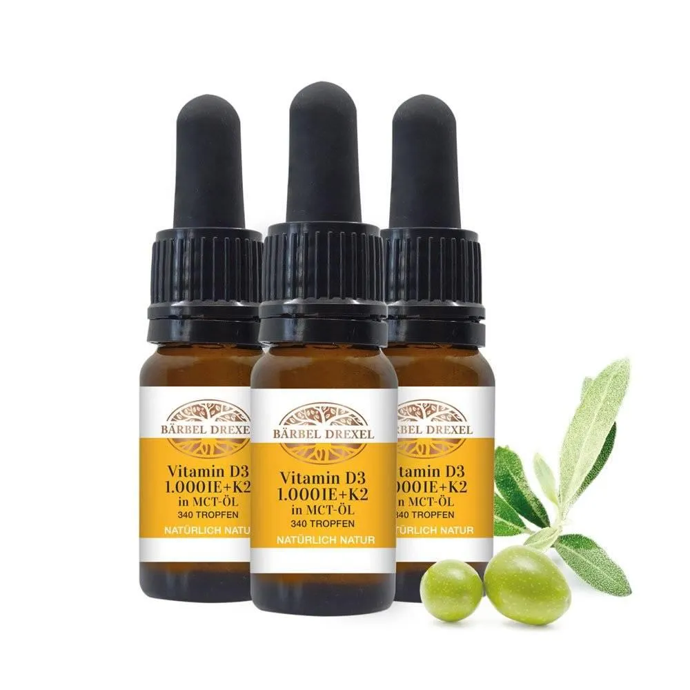 Vitamin D3 1.000 IE + K2 in MCT-Öl