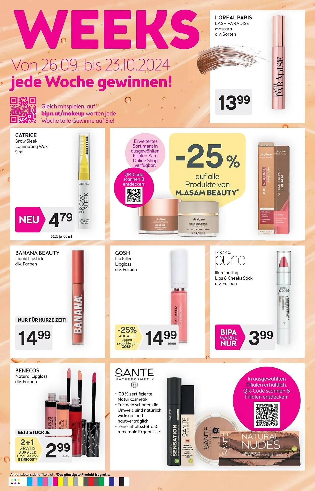 Bipa Flugblatt von 10. Oktober bis 24. Oktober 2024 - Flugblätt seite 3