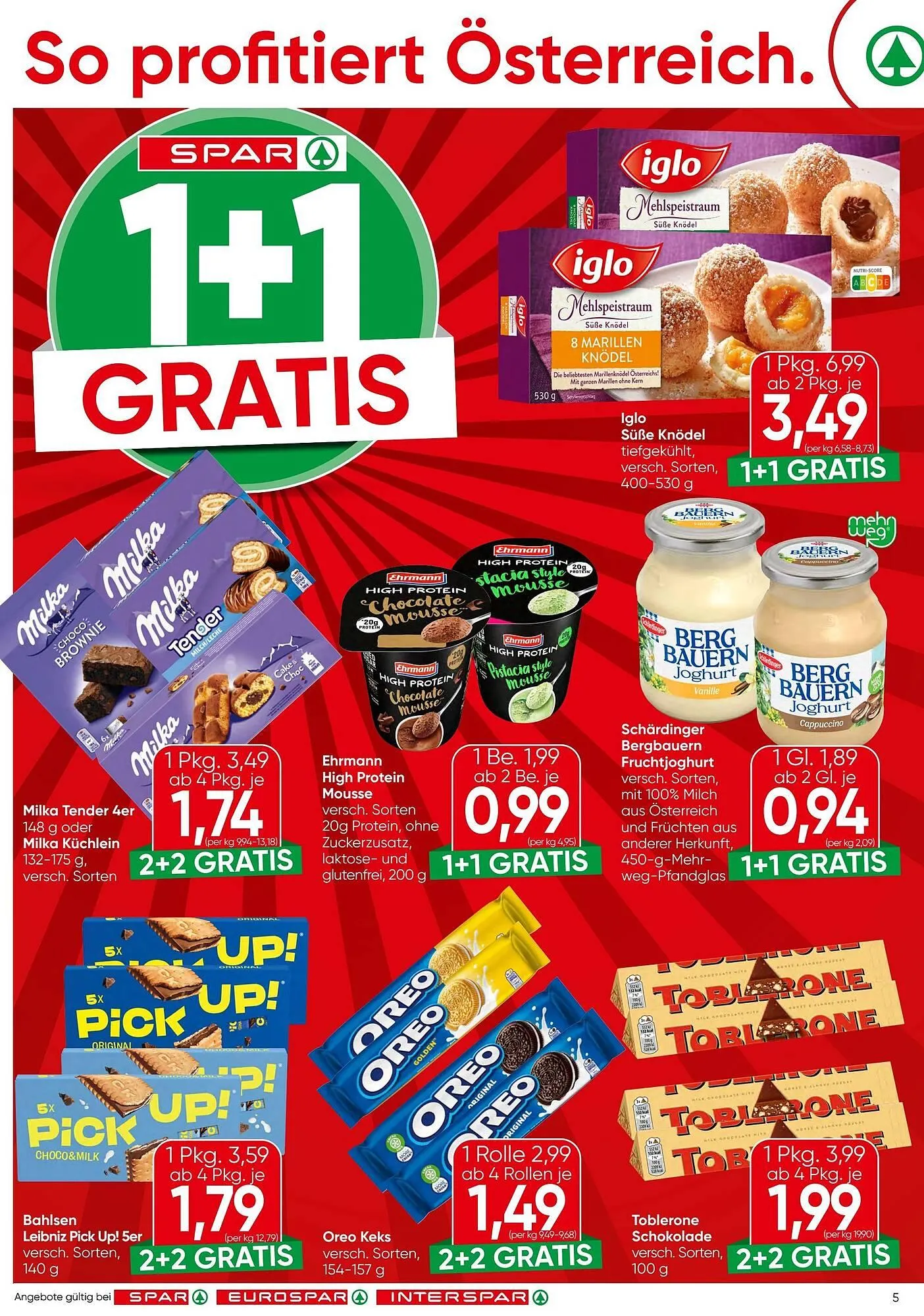 Spar Flugblatt von 9. April bis 22. April 2026 - Flugblätt seite  5