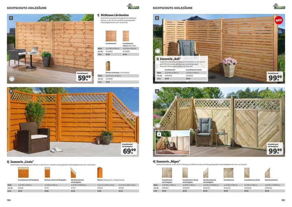 GARTENJAHR KATALOG 2024 von 8. März bis 31. Dezember 2024 - Flugblätt seite 147