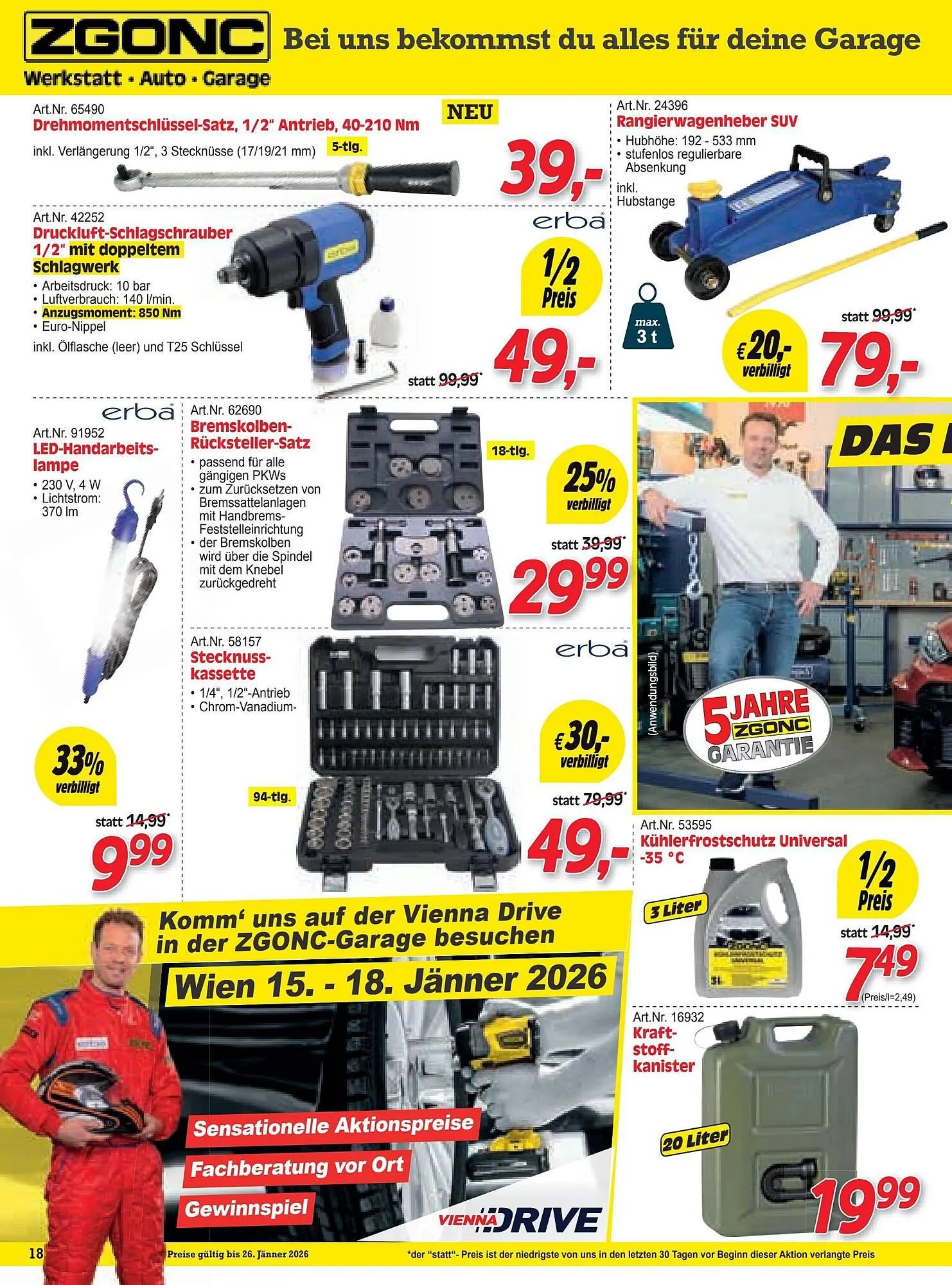 Zgonc Flugblatt von 1. Jänner bis 26. Jänner 2026 - Flugblätt seite 18