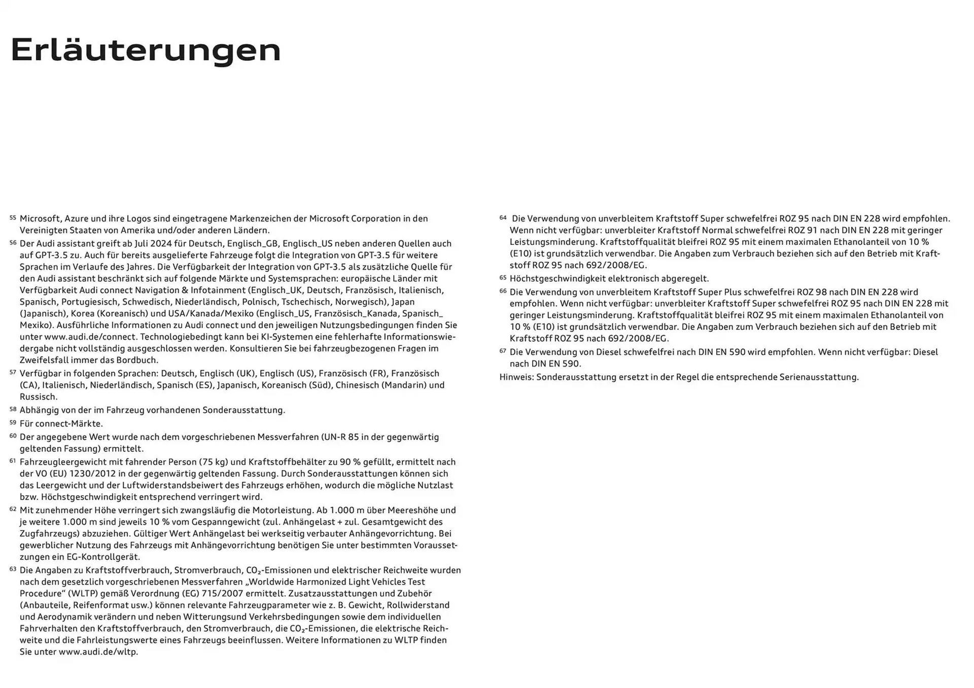 Audi Flugblatt von 6. Dezember bis 6. Dezember 2025 - Flugblätt seite 107