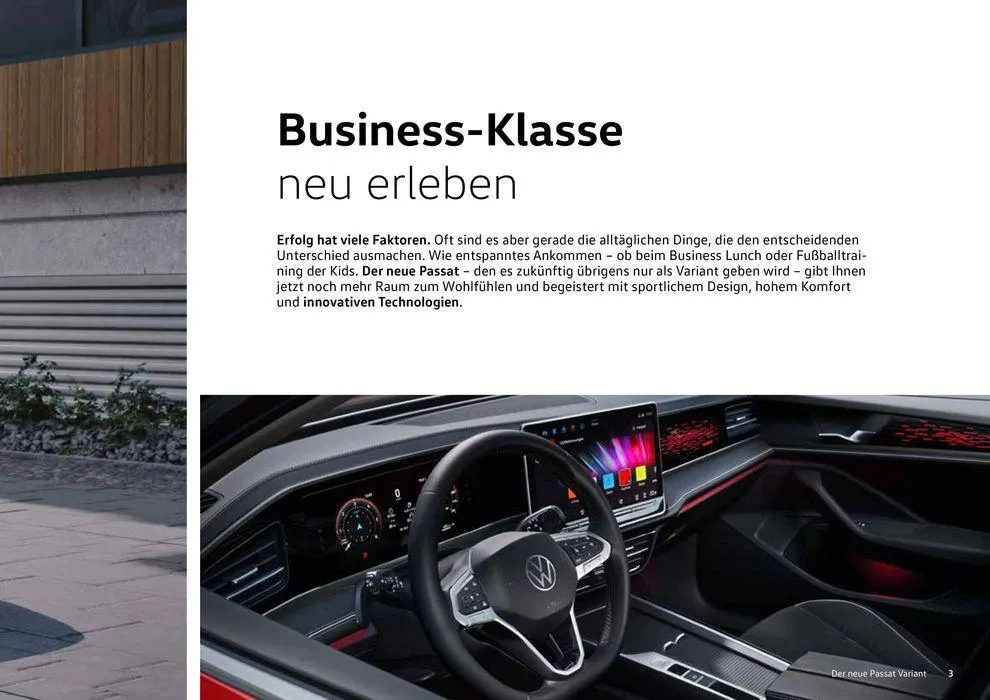 Volkswagen The new Passat von 16. Februar bis 16. Februar 2025 - Flugblätt seite 3