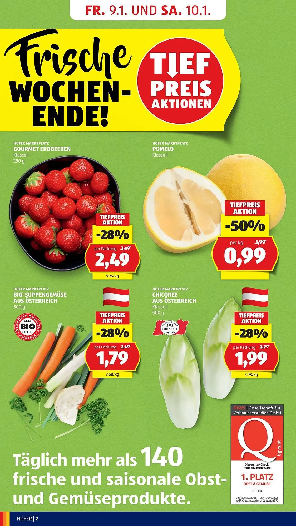 Hofer Flugblatt von 9. Jänner bis 15. Jänner 2026 - Flugblätt seite 4