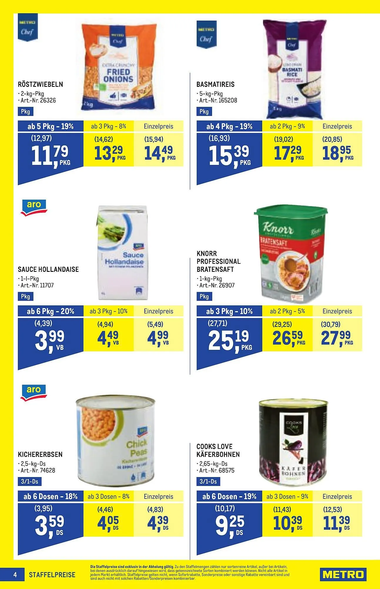 Metro Flugblatt von 16. April bis 29. April 2026 - Flugblätt seite  4