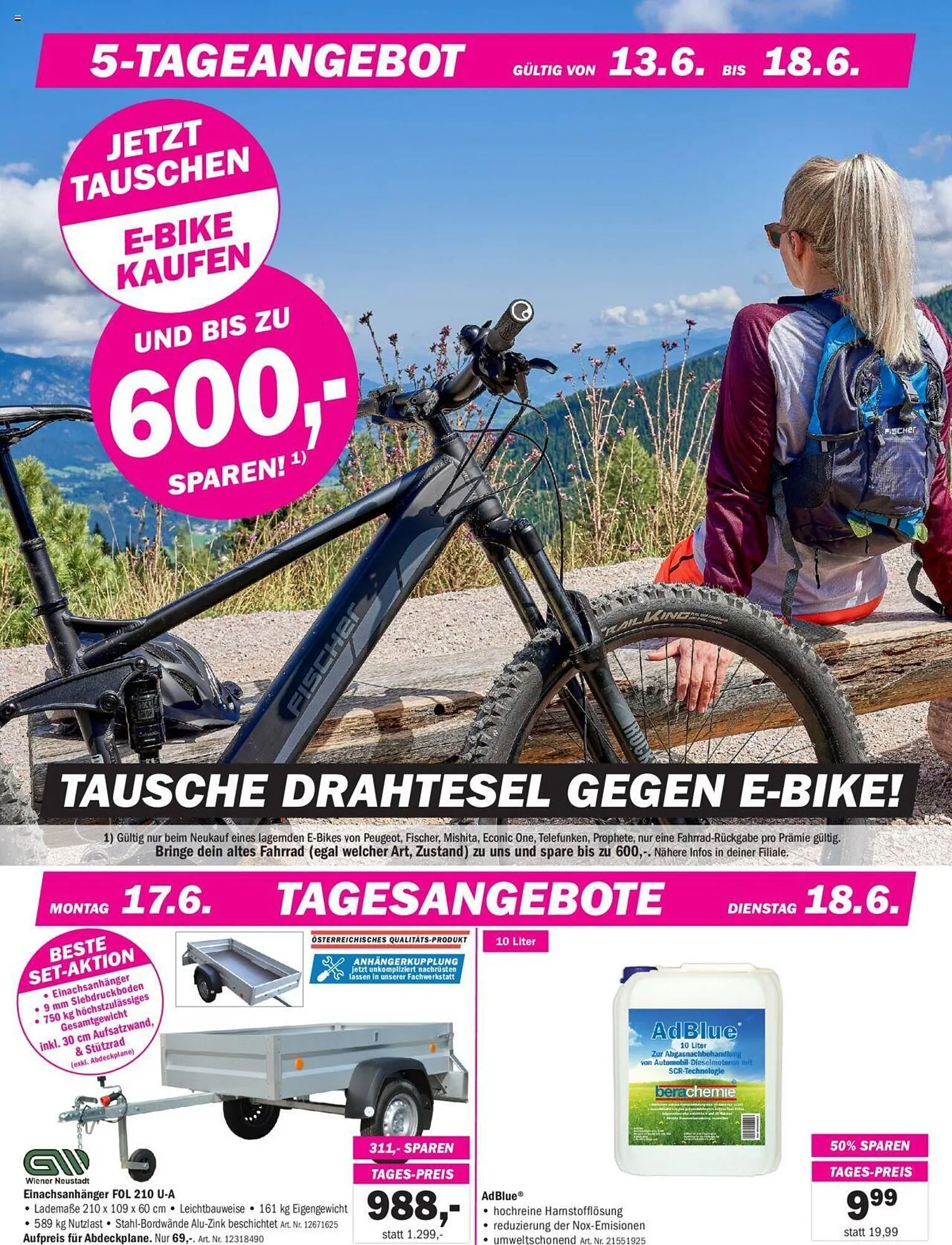 Forstinger Flugblatt von 31. Mai bis 15. Juni 2024 - Flugblätt seite  2