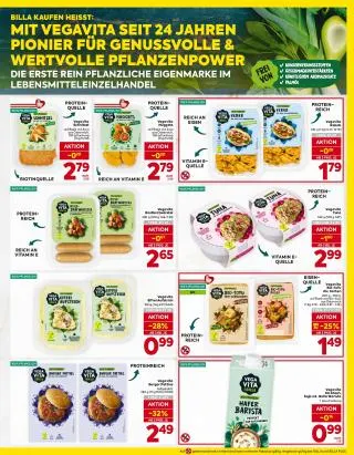 BILLA Flugblatt von 1. Oktober bis 7. Oktober 2026 - Flugblätt seite 7