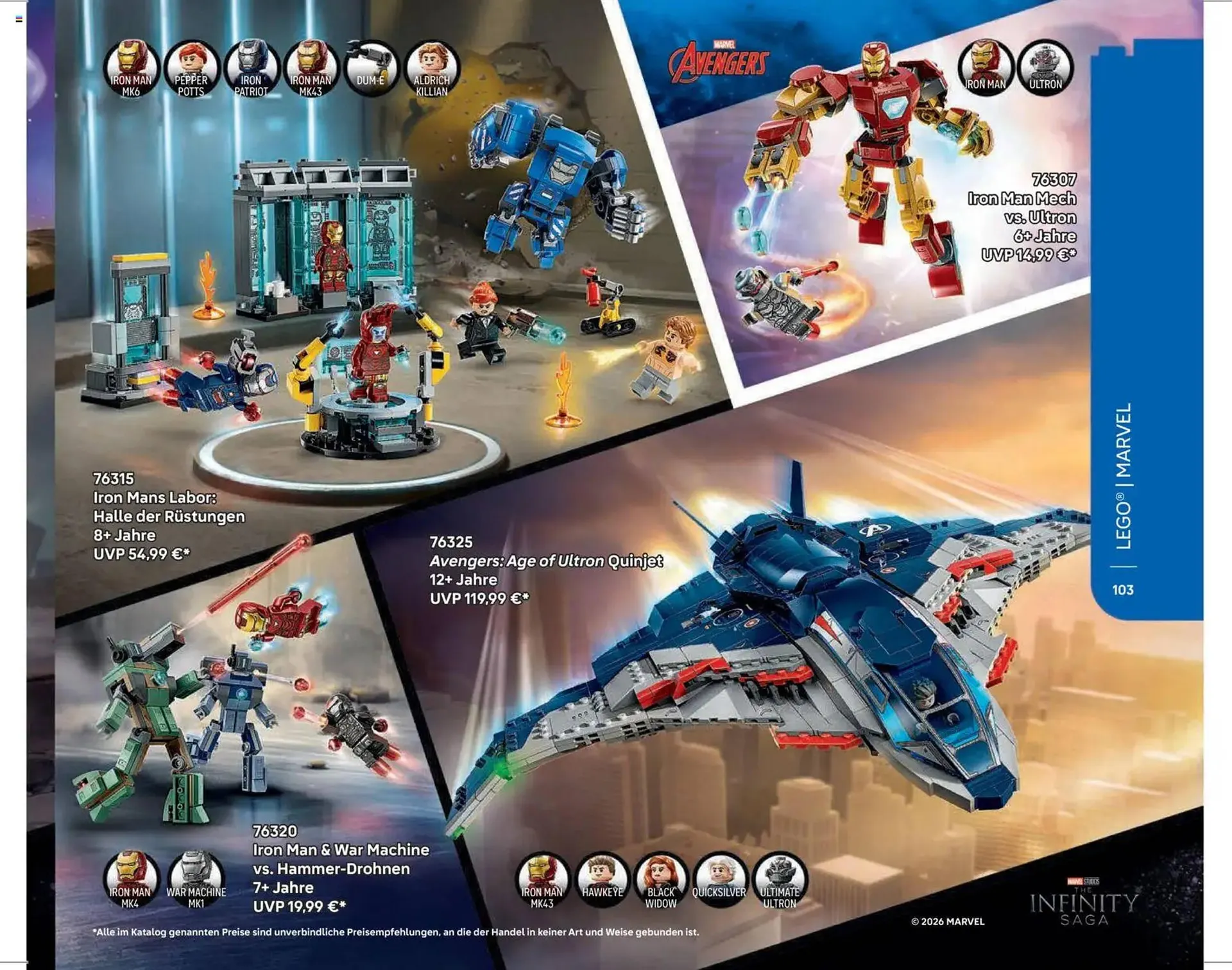 Lego Flugblatt von 5. Jänner bis 30. Juni 2026 - Flugblätt seite  103