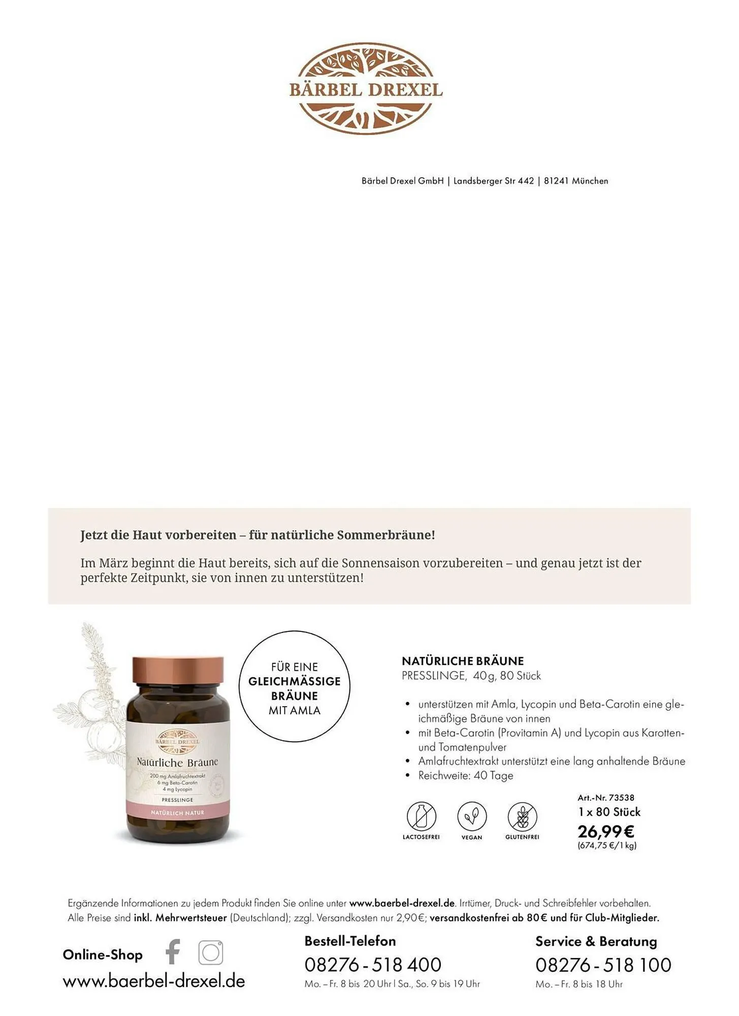 Bärbel Drexel Flugblatt von 1. März bis 31. März 2026 - Flugblätt seite  54