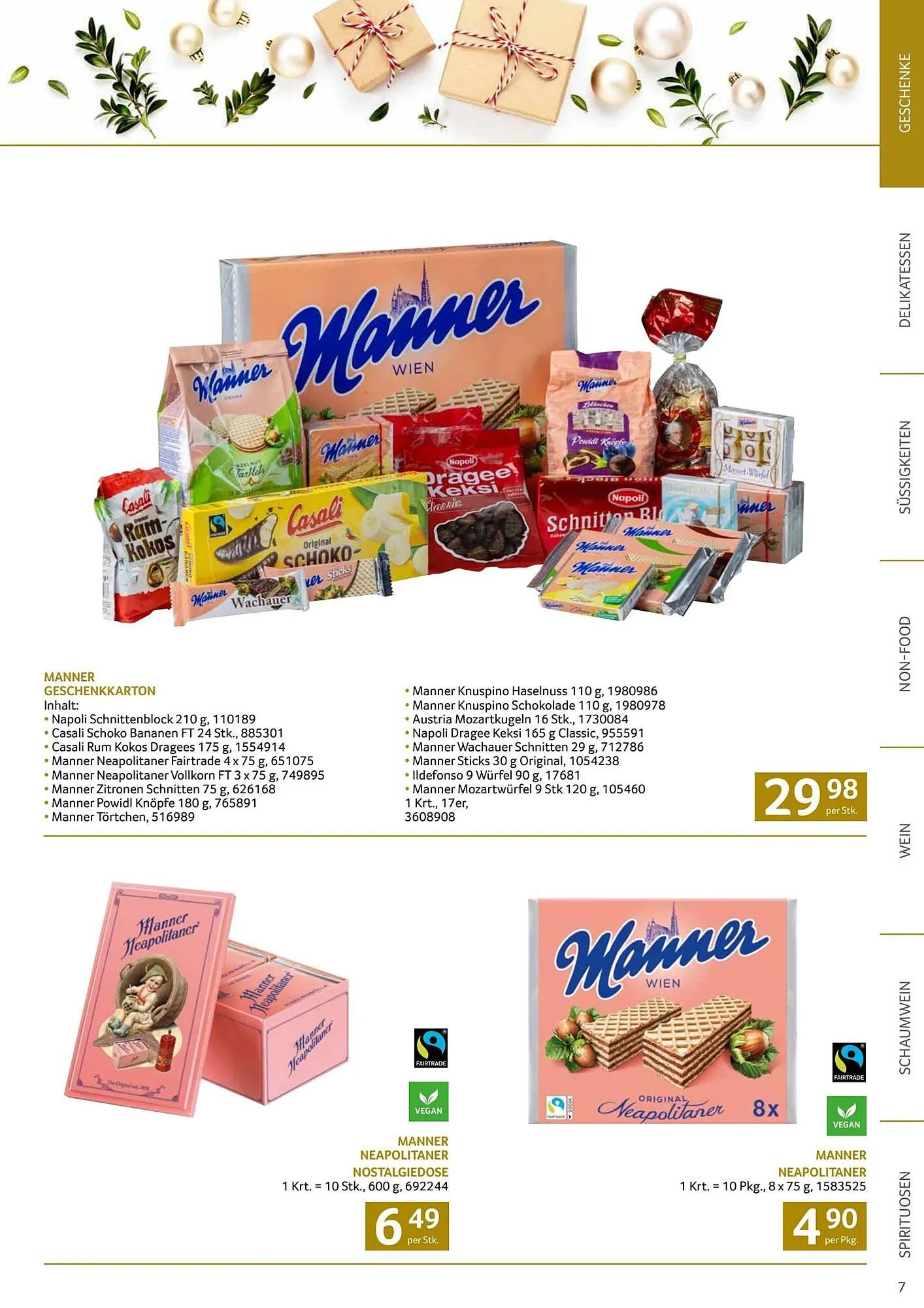 Transgourmet Flugblatt von 13. Oktober bis 25. Dezember 2024 - Flugblätt seite 7