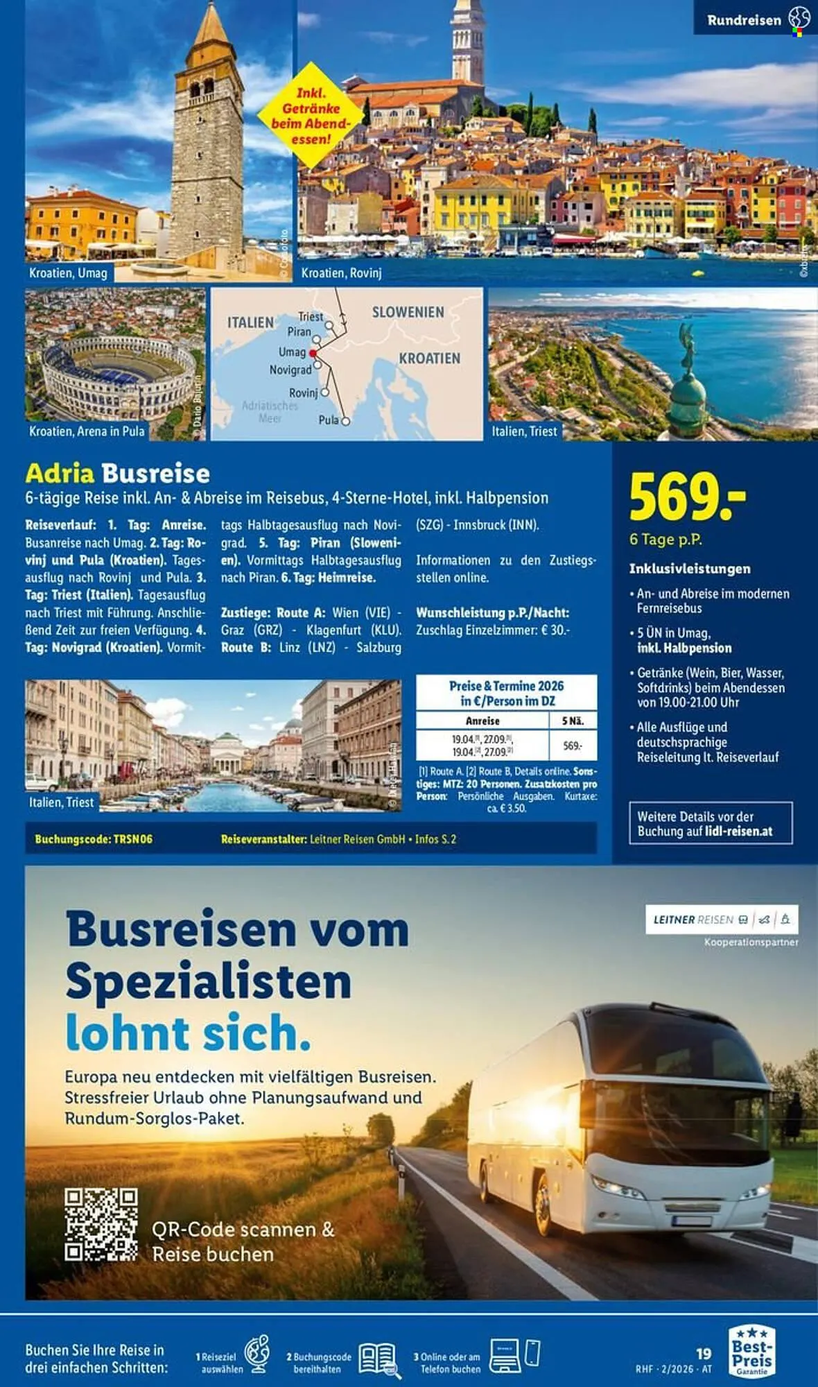 Lidl Flugblatt von 31. Jänner bis 28. Februar 2026 - Flugblätt seite 19