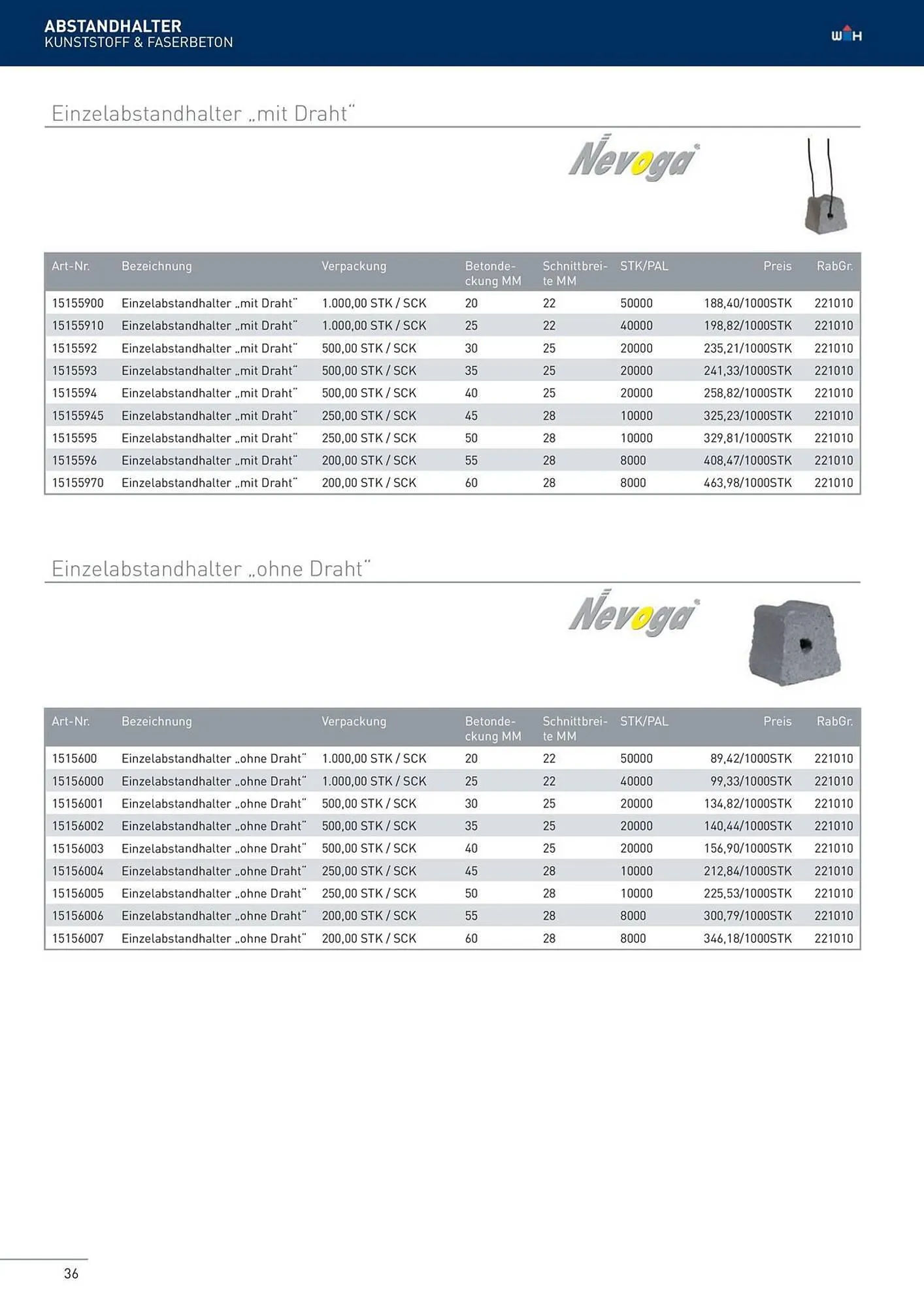 Würth Flugblatt von 22. Februar bis 31. Dezember 2024 - Flugblätt seite  36