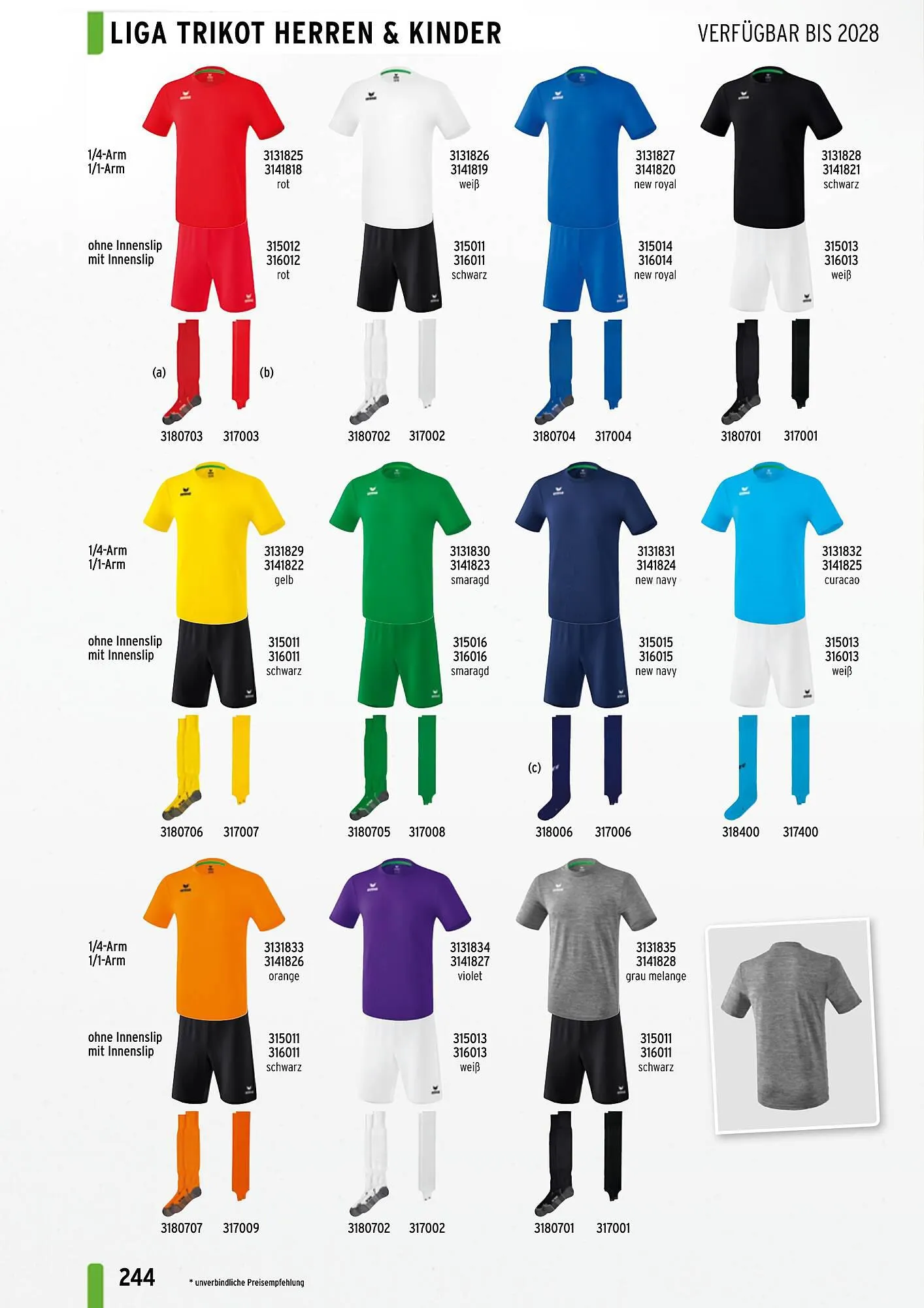 ERIMA Flugblatt von 2. Jänner bis 31. Dezember 2024 - Flugblätt seite  244