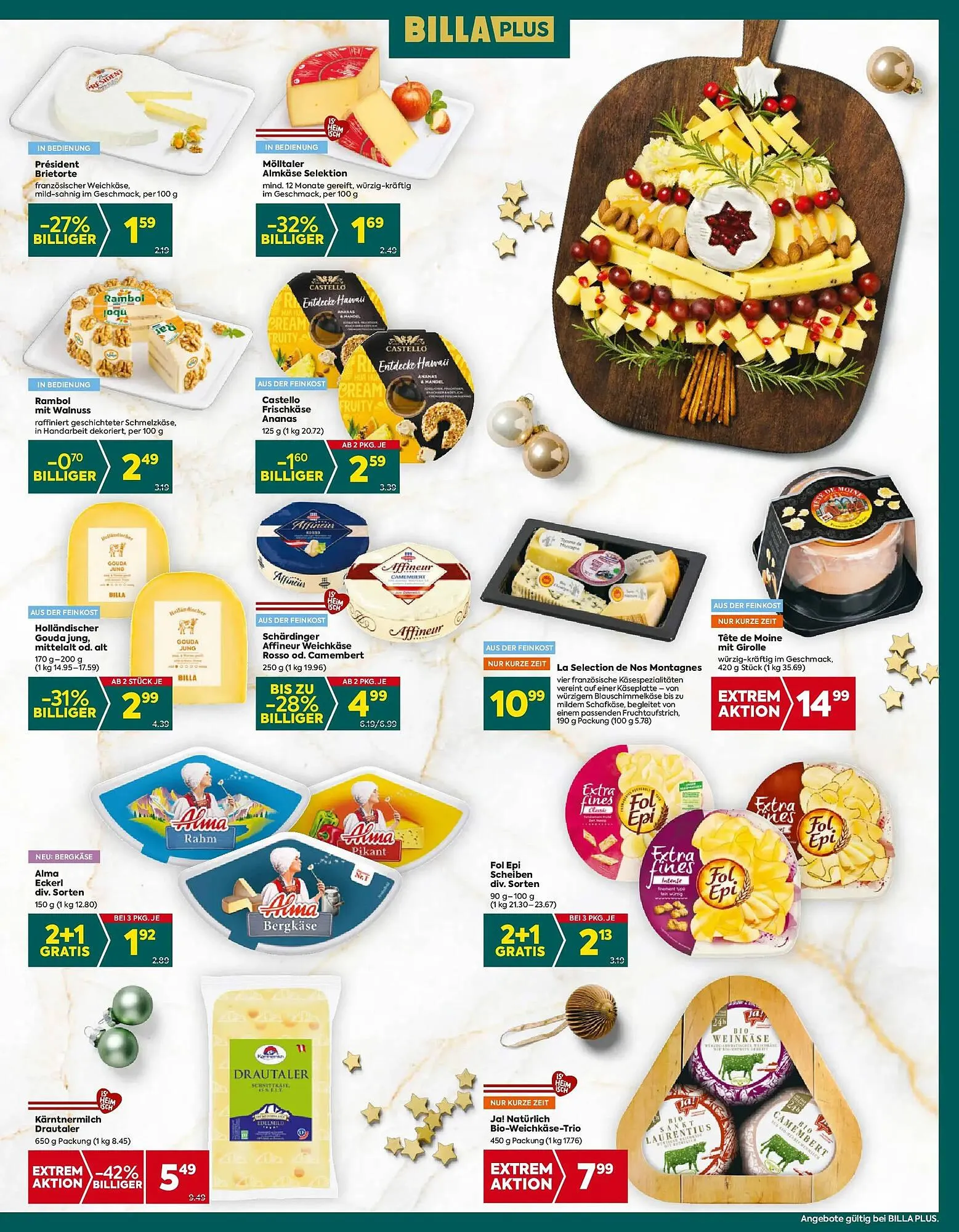 Billa Flugblatt von 11. Dezember bis 17. Dezember 2025 - Flugblätt seite  9