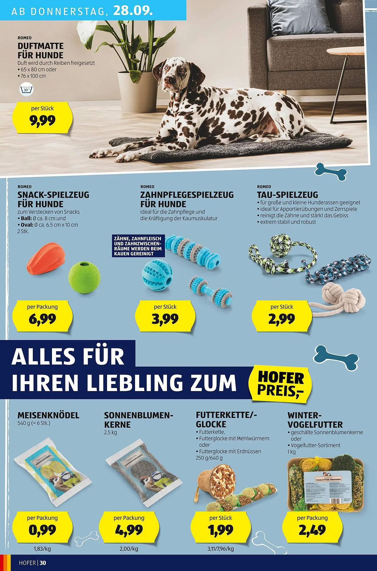 Hofer Flugblatt von 22. September bis 28. September 2023 - Flugblätt seite  32