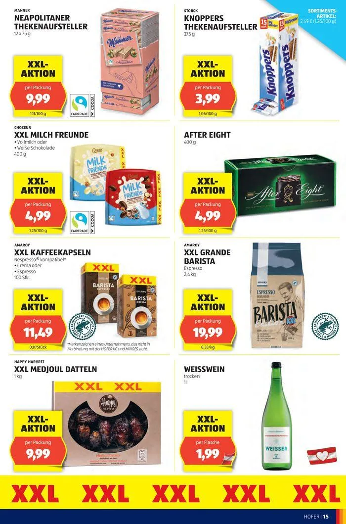 Blättern Sie online im HOFER Flugblatt von 22. Mai bis 5. Juni 2024 - Flugblätt seite  17