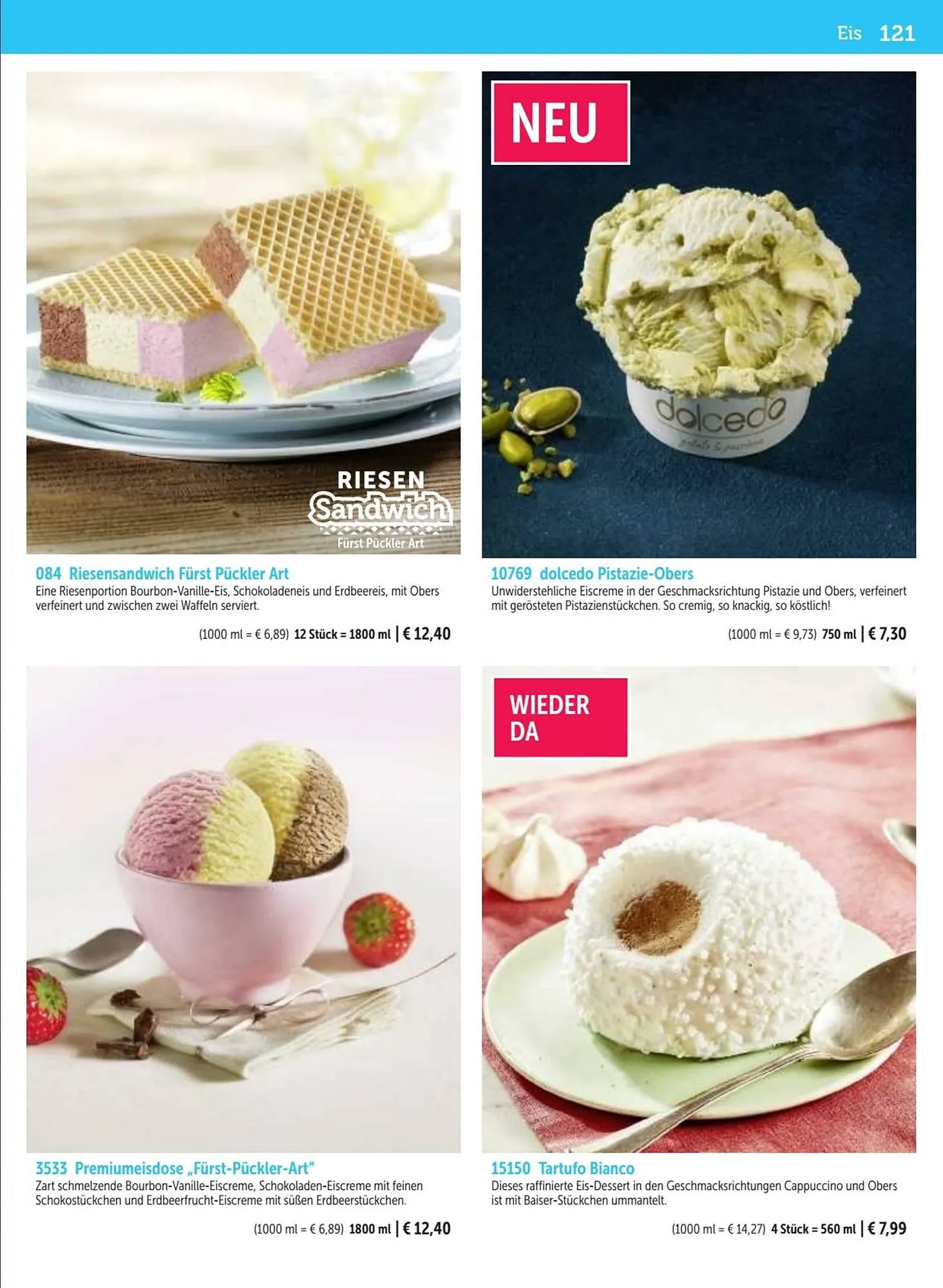 Bofrost Flugblatt von 25. September bis 29. Februar 2024 - Flugblätt seite  121