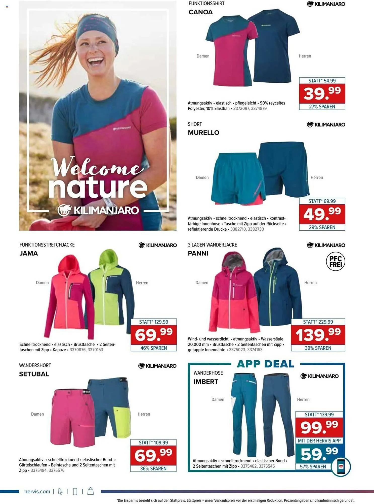 Hervis Flugblatt von 22. April bis 28. April 2024 - Flugblätt seite 4