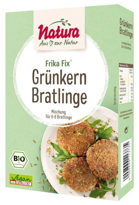 Natura Bio Frika Fix Bio Grünkern-Bratlinge 150g