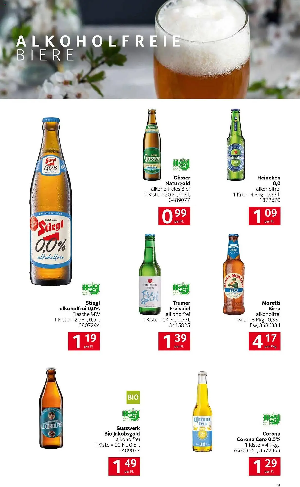 Transgourmet Flugblatt von 29. Dezember bis 28. März 2026 - Flugblätt seite 15