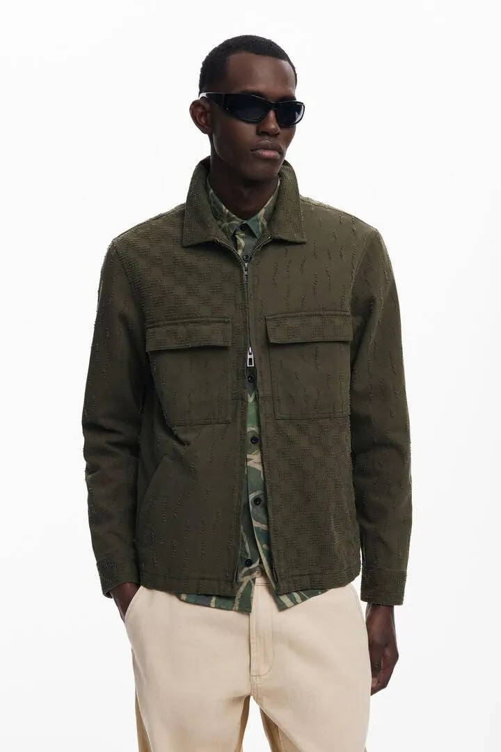 Jacke mit Doppelreißverschluss