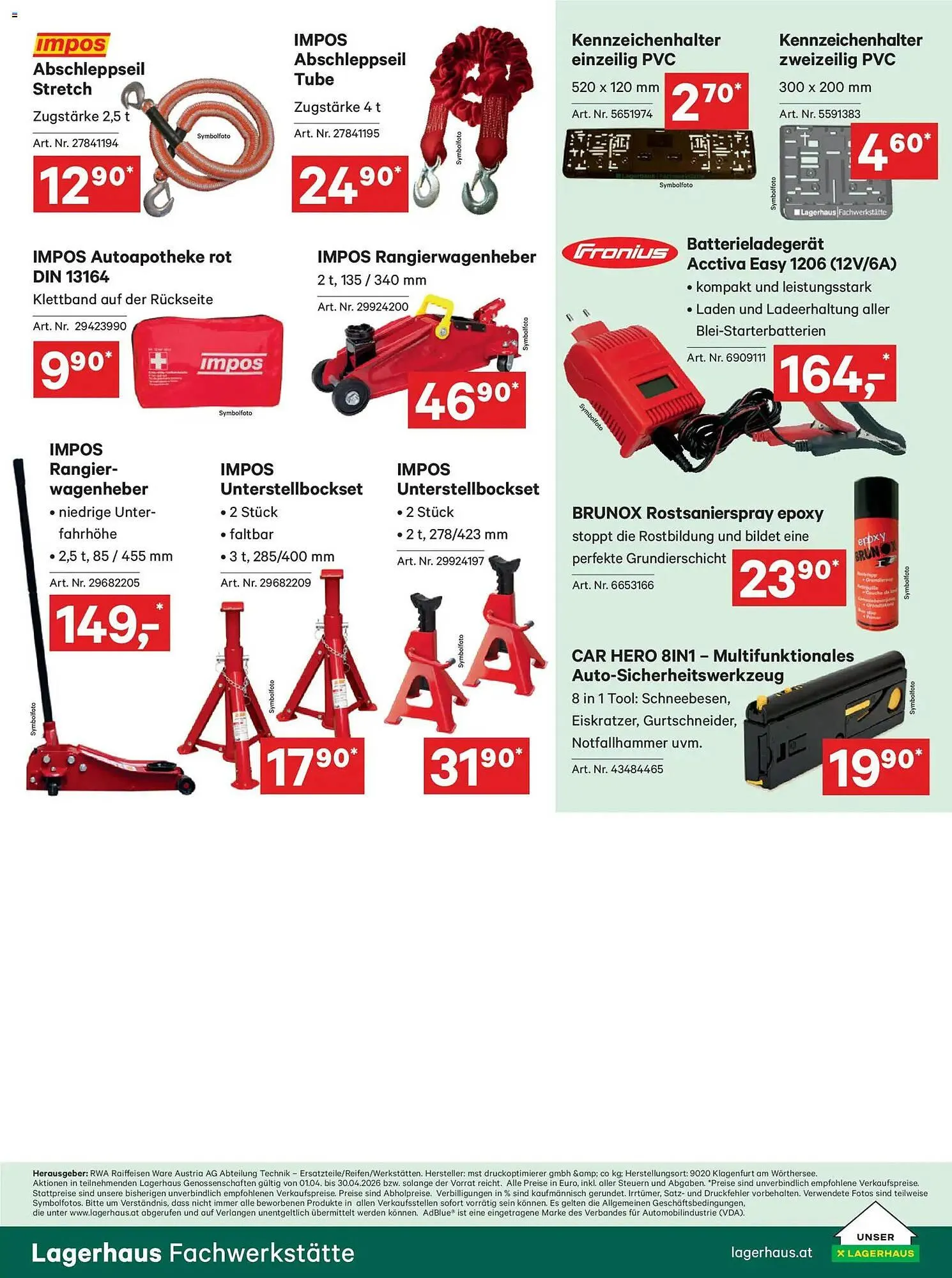 Lagerhaus Flugblatt von 1. April bis 30. April 2026 - Flugblätt seite  4