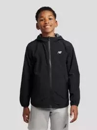 Athletics Woven Mesh Lined Kids Jacke