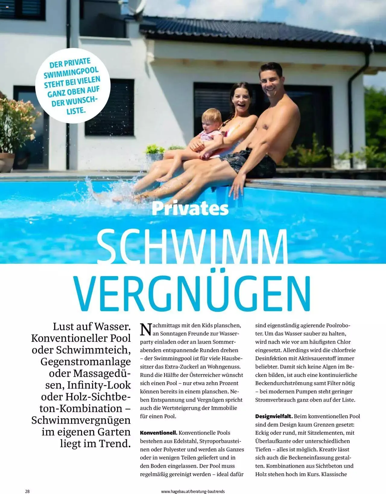 Hagebau Bautrends von 4. April bis 31. Dezember 2024 - Flugblätt seite 28