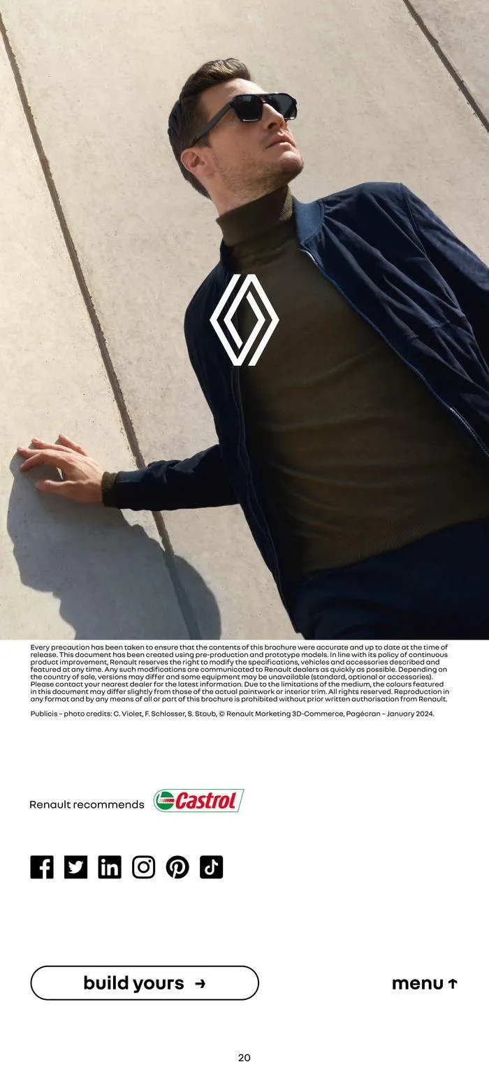 RENAULT AUSTRAL E-TECH FULL HYBRID 200 HP von 16. Februar bis 16. Februar 2025 - Flugblätt seite  20