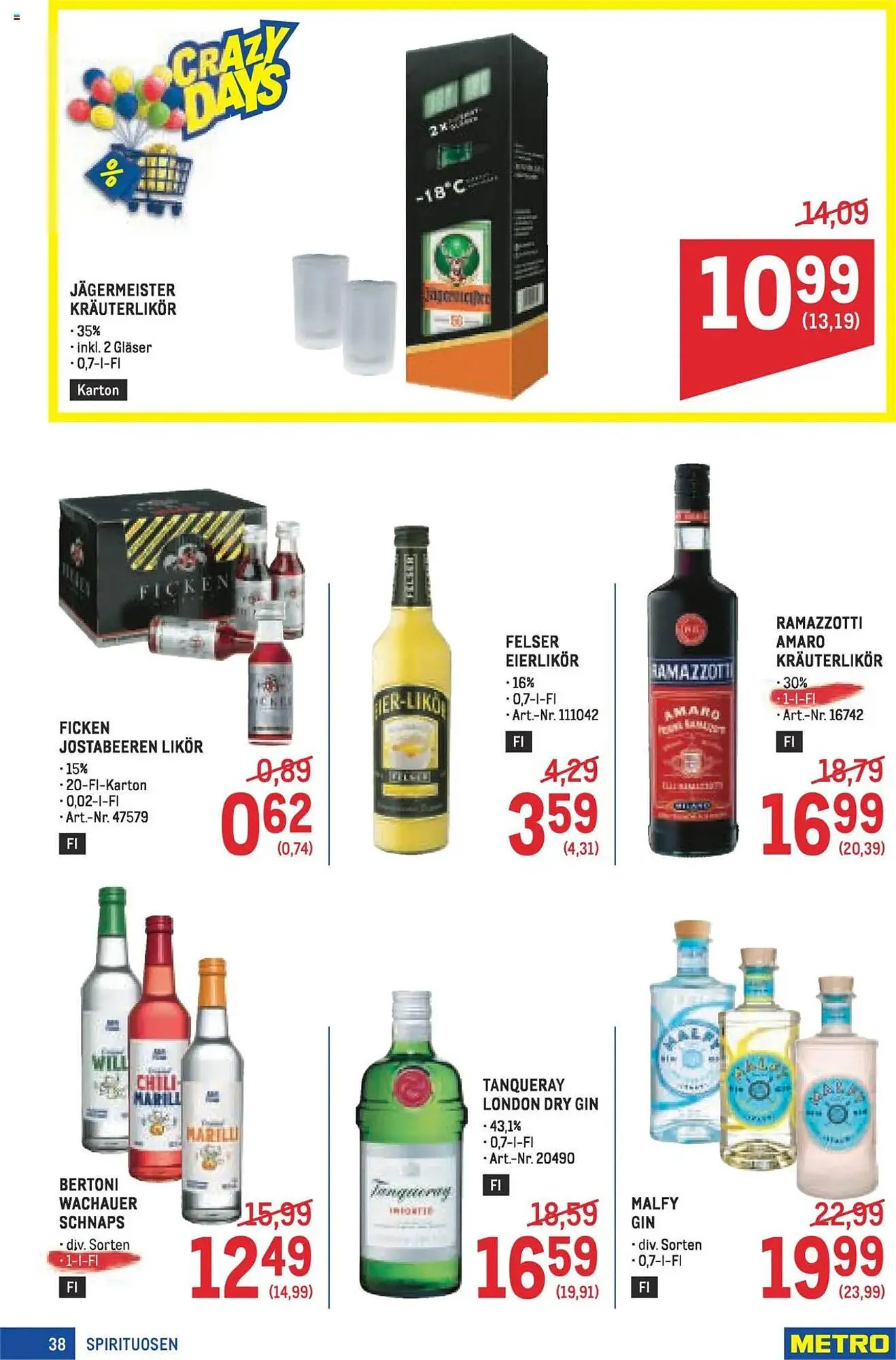 Metro Flugblatt von 16. Oktober bis 29. Oktober 2025 - Flugblätt seite 38