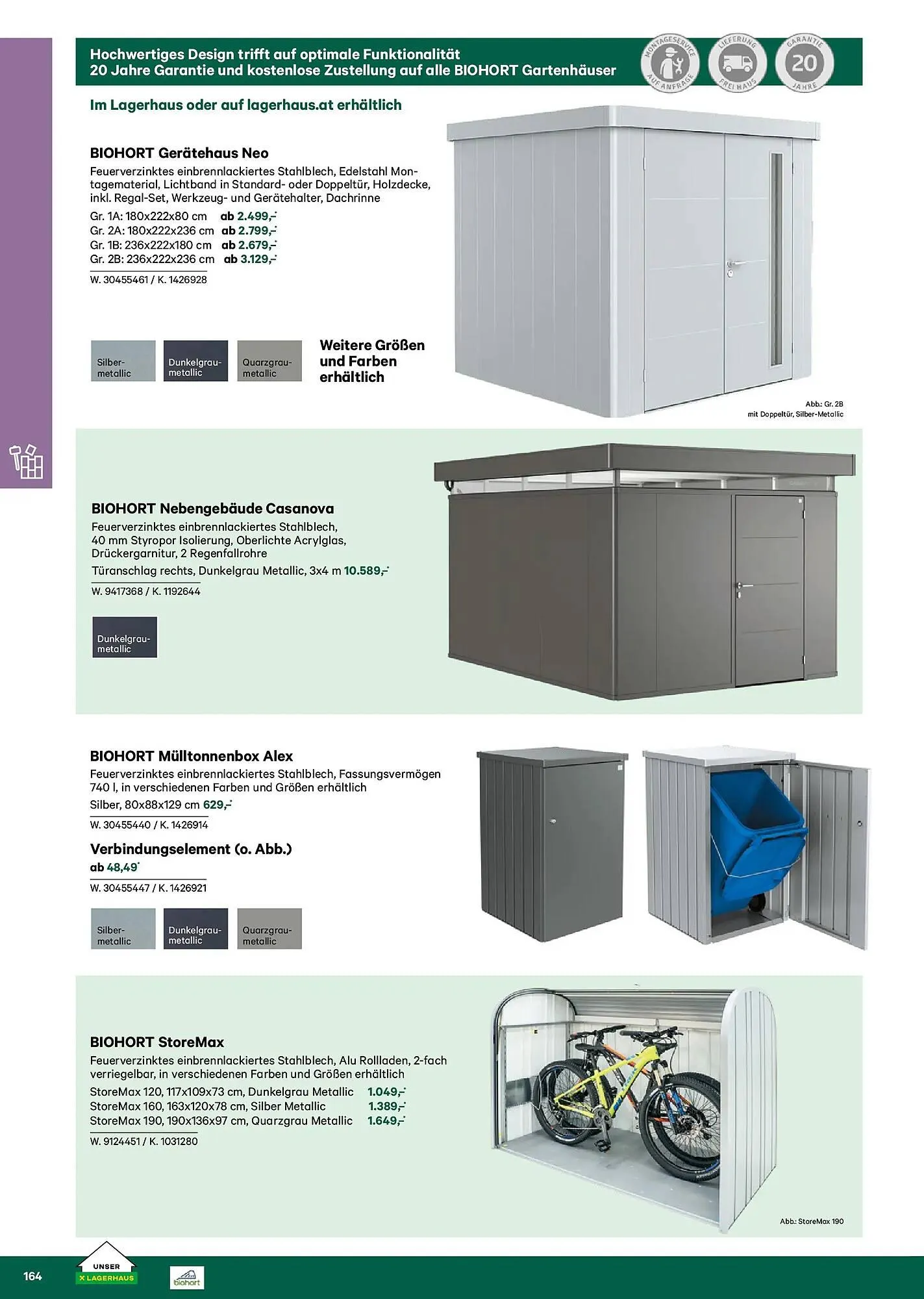 Lagerhaus Flugblatt von 22. Februar bis 31. Mai 2026 - Flugblätt seite 164