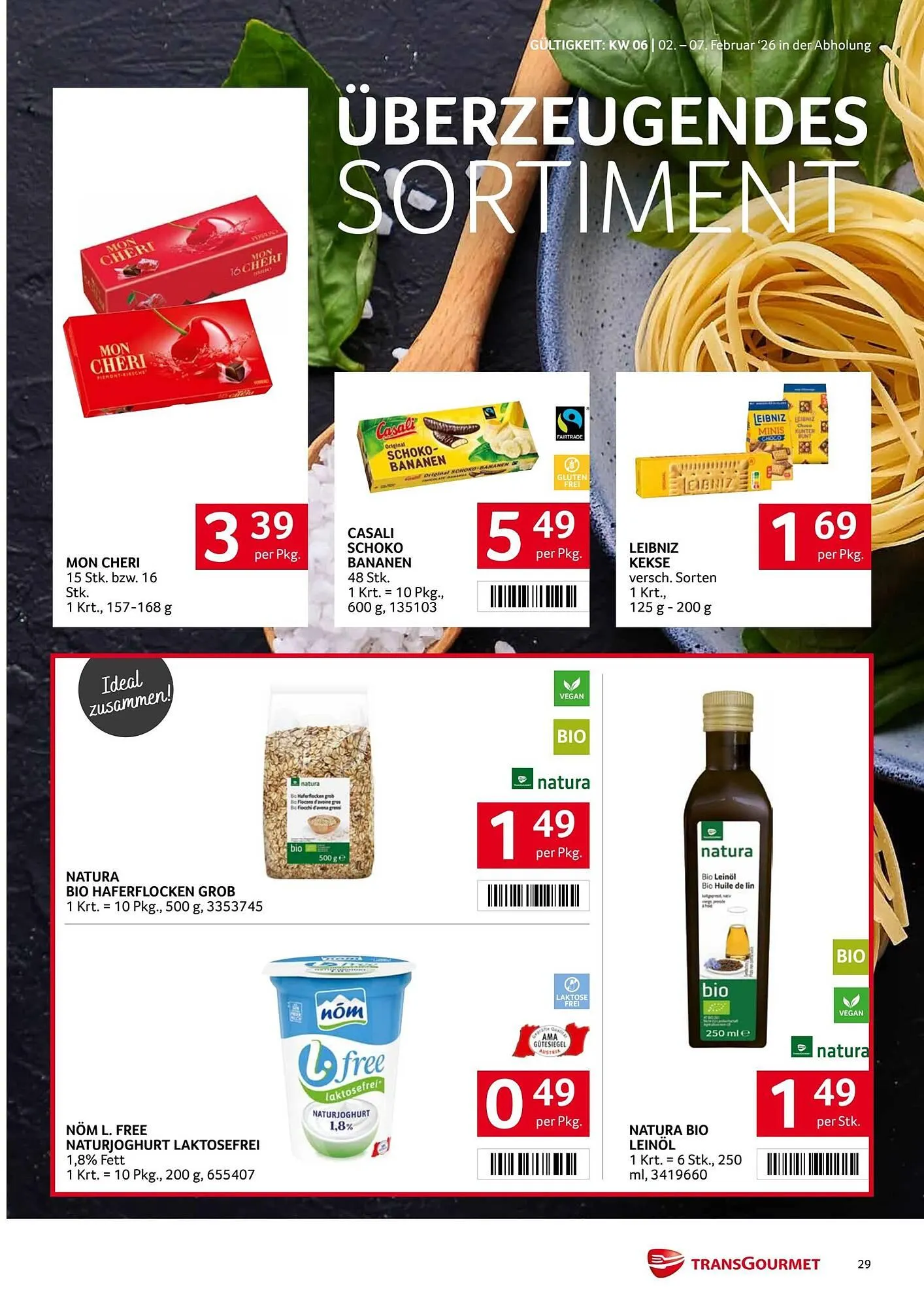 Transgourmet Flugblatt von 2. Februar bis 7. Februar 2026 - Flugblätt seite  28