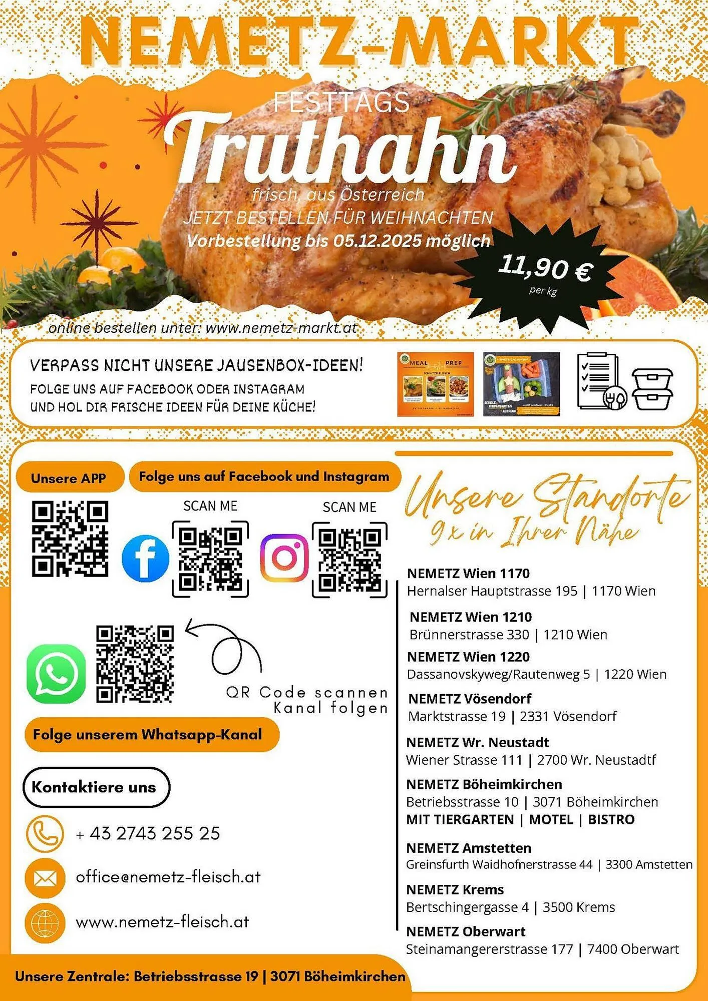 Nemetz Markt Flugblatt von 25. November bis 6. Dezember 2025 - Flugblätt seite  4