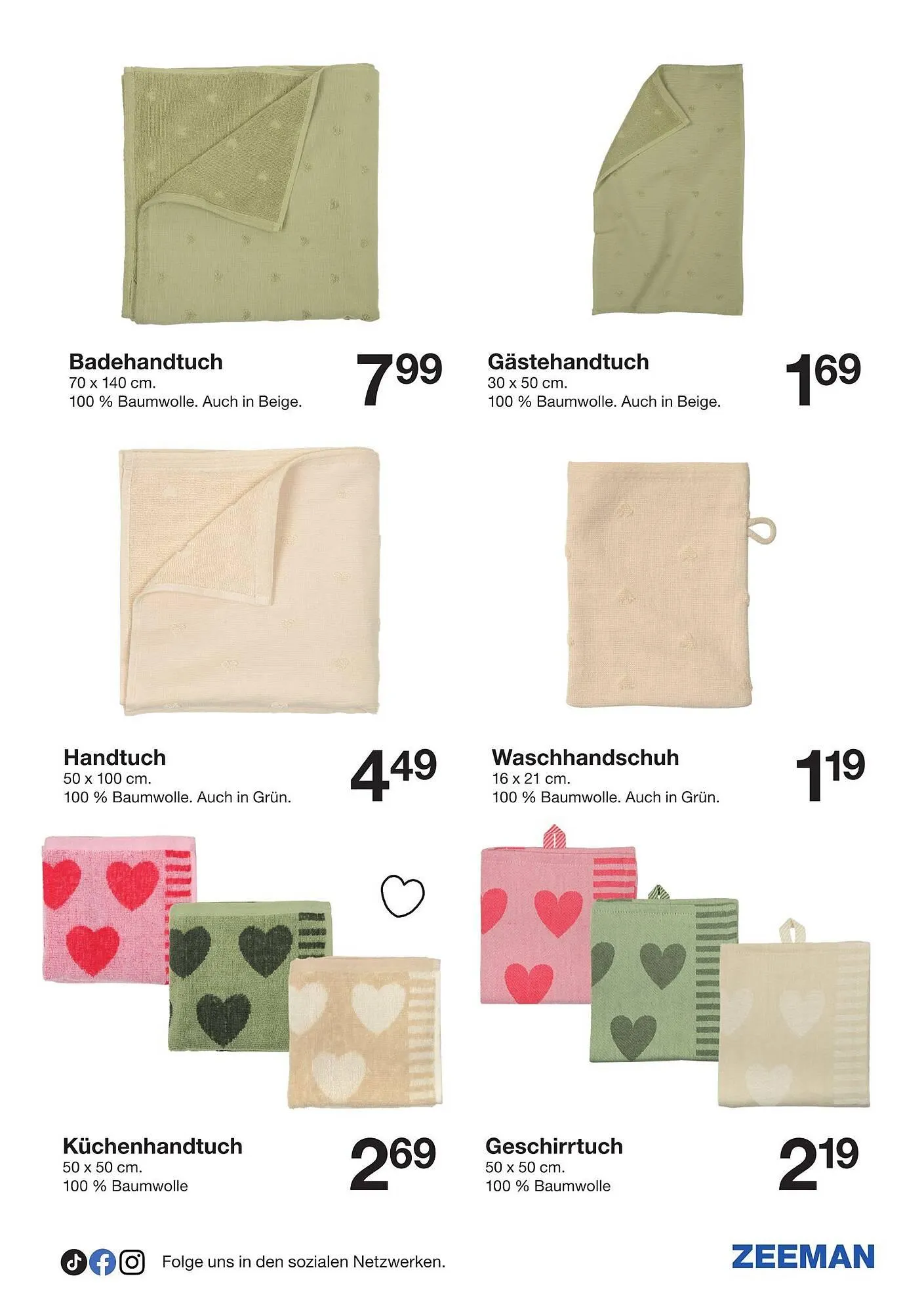 Zeeman Prospekt von 17. Jänner bis 30. Jänner 2026 - Flugblätt seite  9