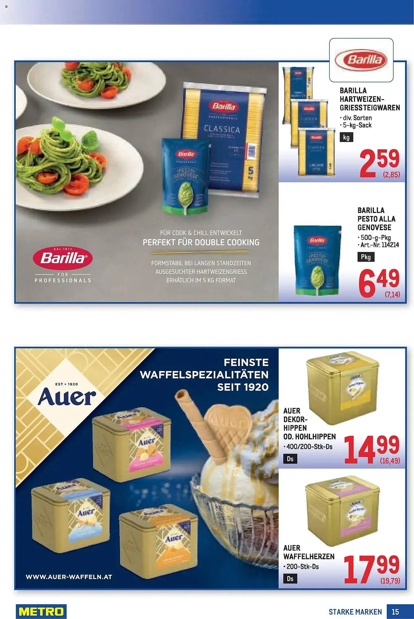 Metro Flugblatt von 19. März bis 1. April 2026 - Flugblätt seite  15