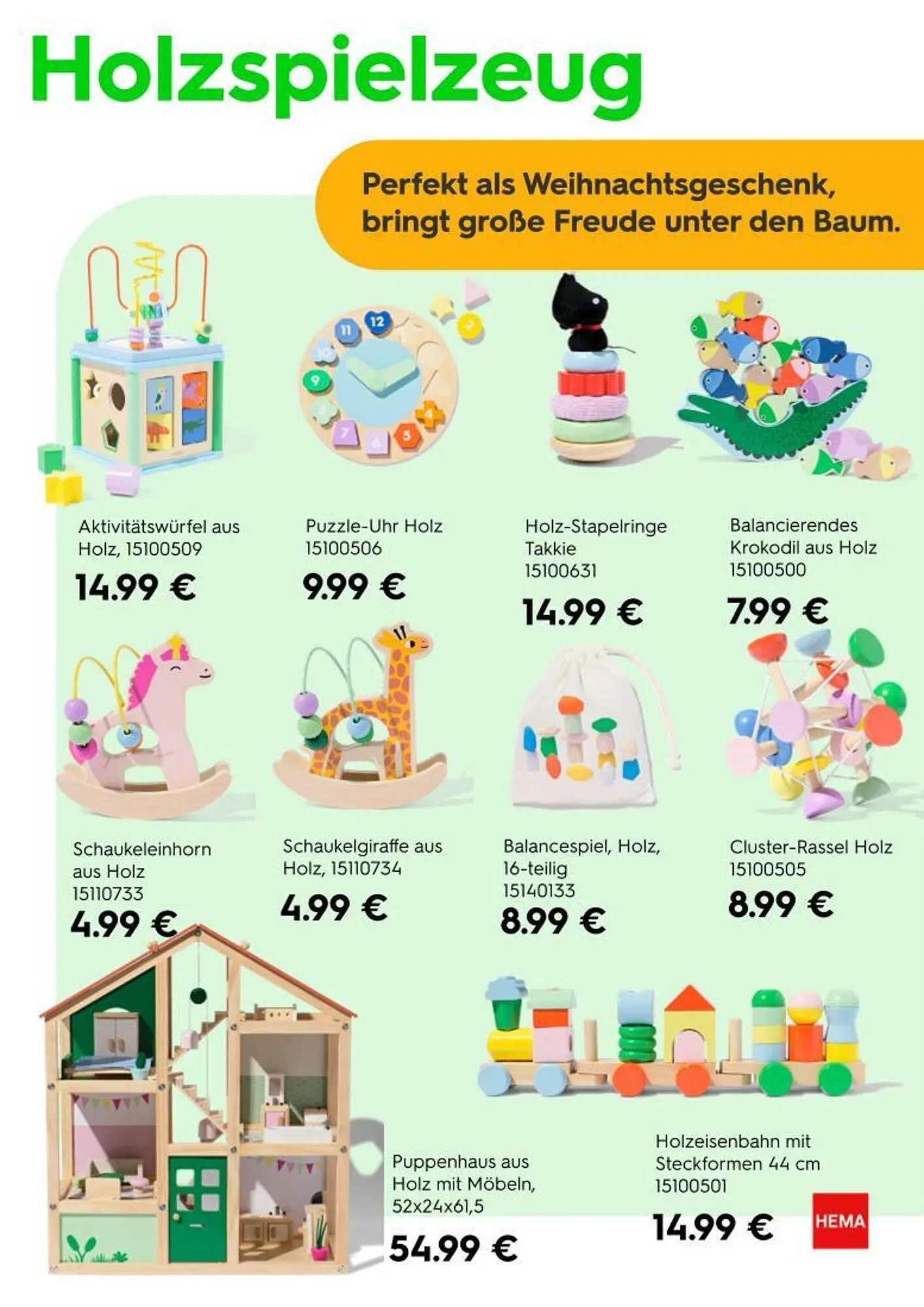 HEMA Flugblatt von 12. Dezember bis 1. Jänner 2025 - Flugblätt seite  9