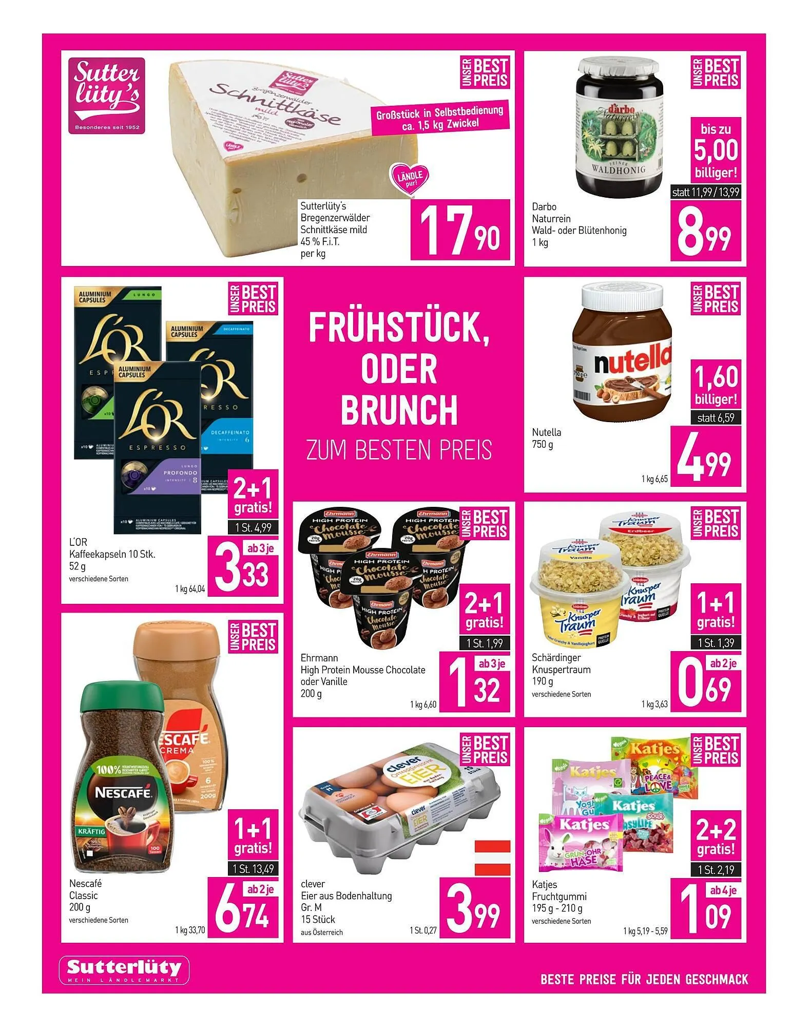 Sutterlüty Flugblatt von 26. Februar bis 4. März 2026 - Flugblätt seite  4