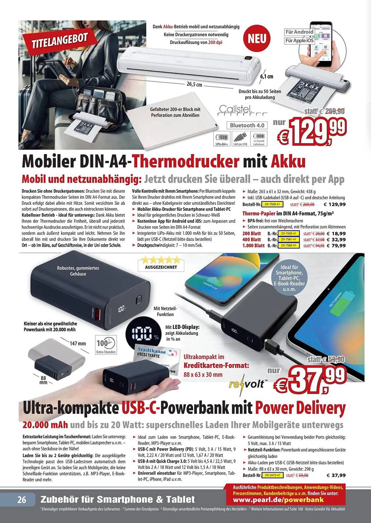 Pearl Flugblatt von 26. Februar bis 31. März 2024 - Flugblätt seite  26