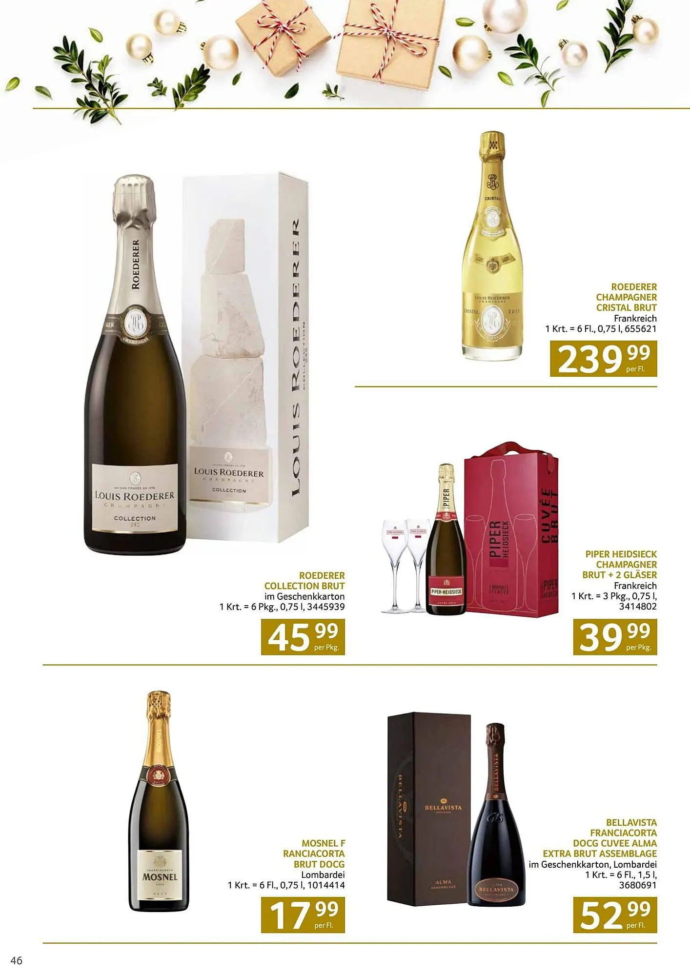 Transgourmet Flugblatt von 13. Oktober bis 24. Dezember 2025 - Flugblätt seite  46