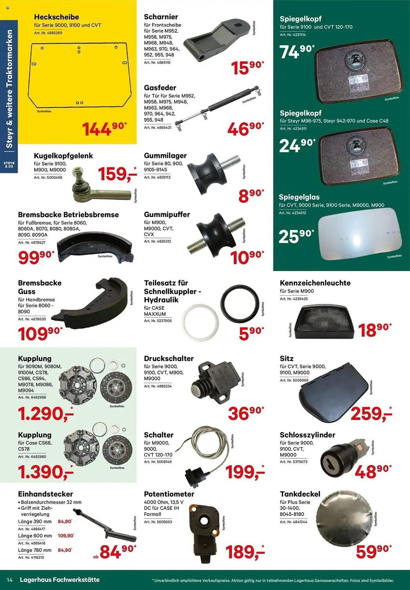Lagerhaus Flugblatt von 1. Jänner bis 20. Februar 2025 - Flugblätt seite  14