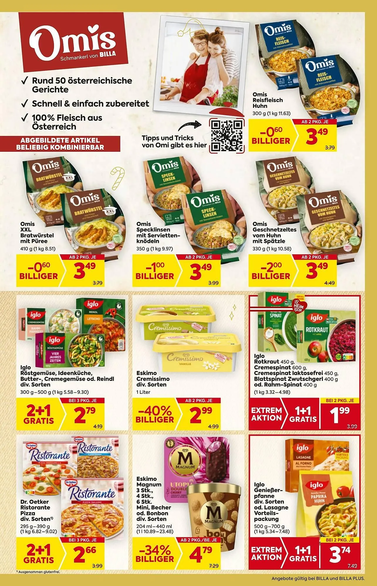 Billa Corso Flugblatt von 4. Dezember bis 10. Dezember 2025 - Flugblätt seite  13