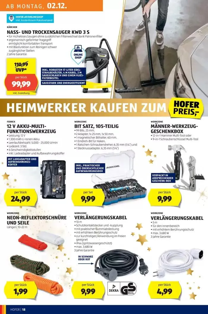 Blättern Sie online im HOFER Flugblatt von 27. November bis 11. Dezember 2024 - Flugblätt seite 22