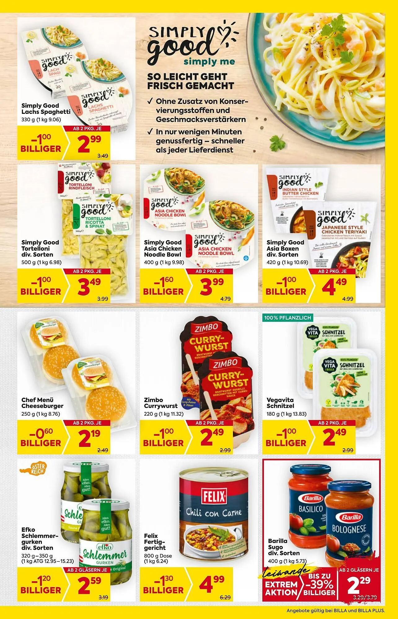 Billa Corso Flugblatt von 19. September bis 25. September 2024 - Flugblätt seite 7