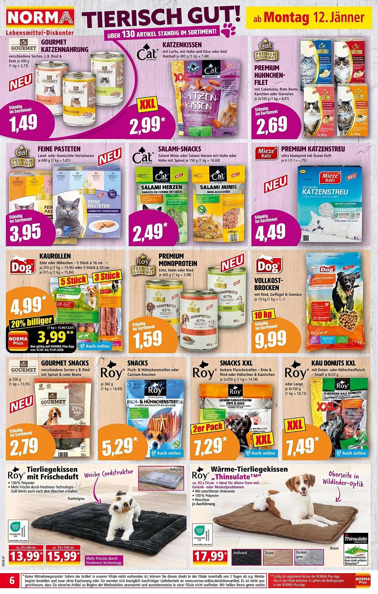 Norma Prospekt von 12. Jänner bis 18. Jänner 2026 - Flugblätt seite  6