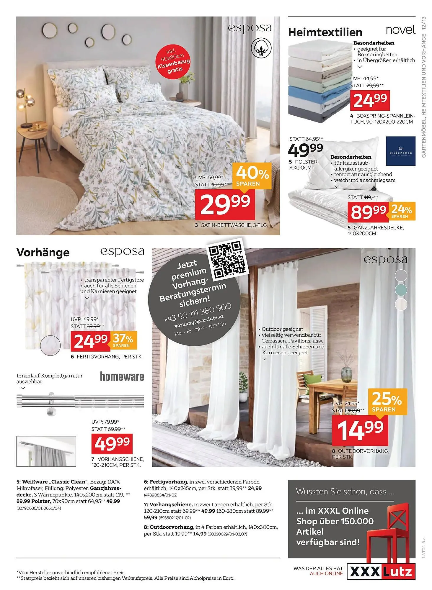 XXXLutz Prospekt von 7. April bis 14. April 2026 - Flugblätt seite 13