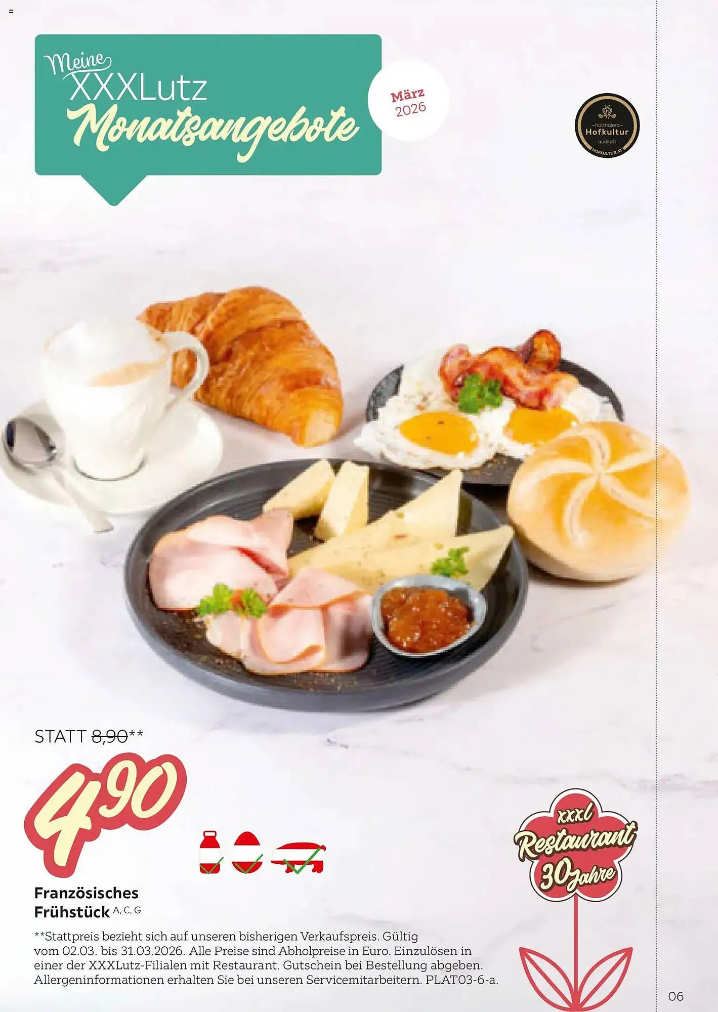 XXXLutz Prospekt von 28. Jänner bis 31. Juli 2026 - Flugblätt seite  6