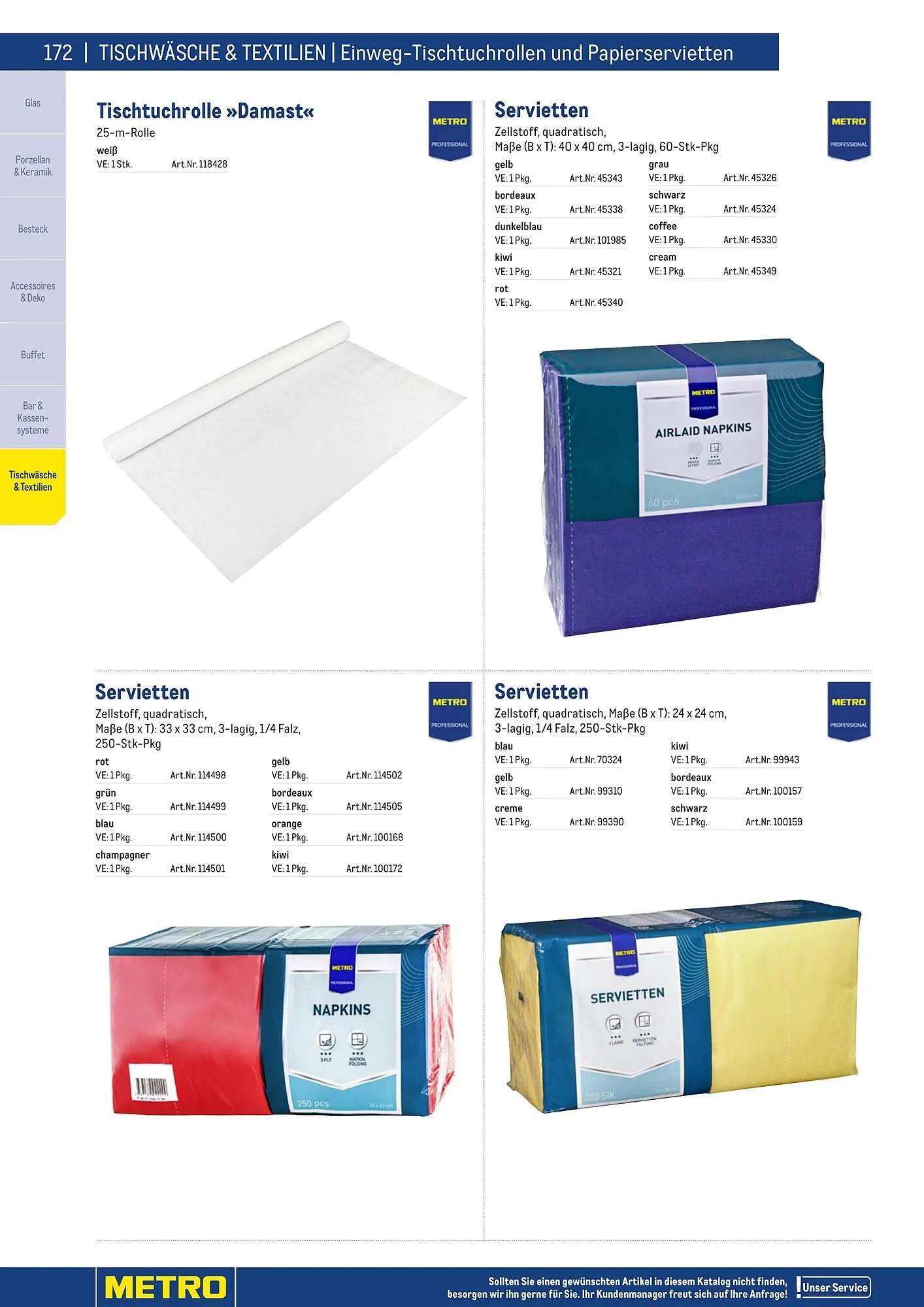 Metro Flugblatt von 25. März bis 31. Dezember 2026 - Flugblätt seite  172